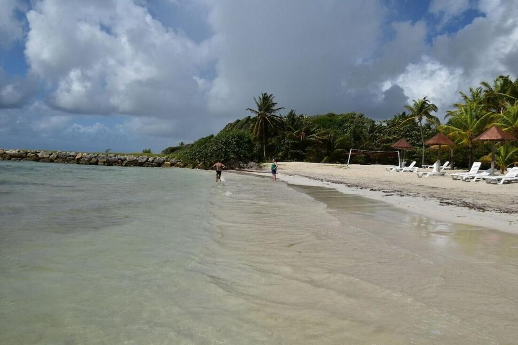 Studio Village Vacances,Vue Mer, Plage A 30M ,Wifi A Sainte Anne Extérieur photo